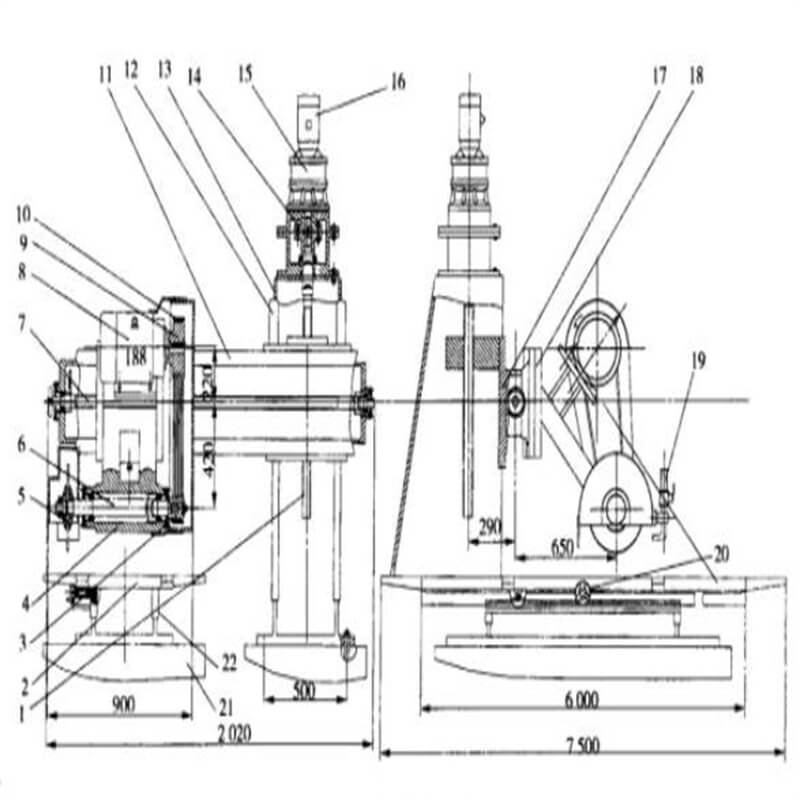 small granite cutting machine