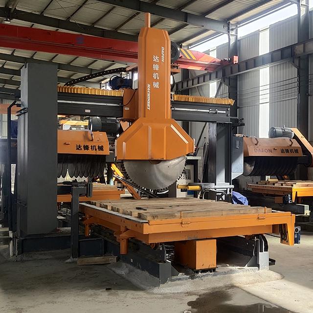 Automatic Kerb Stone Cutting Machine Line