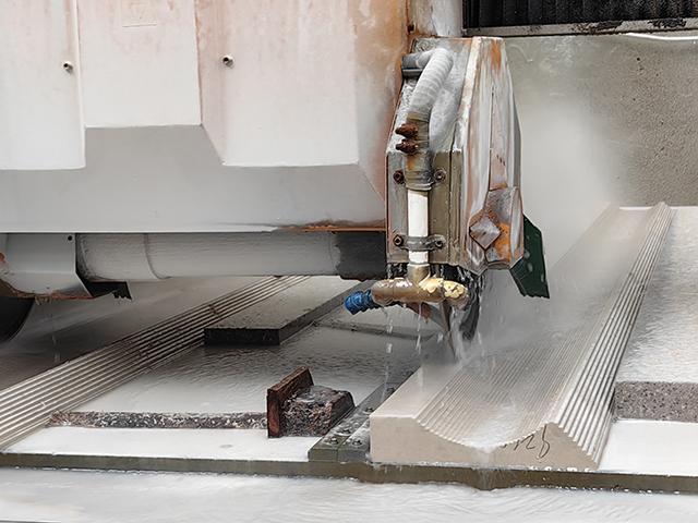 granite profiling machine