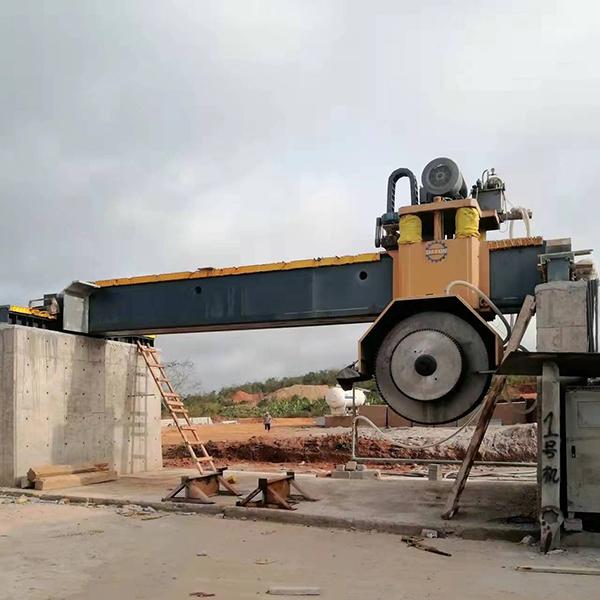 granite block cutting machine