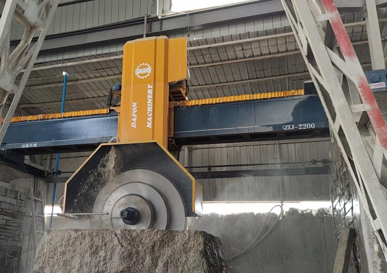 granite rock cutting machine