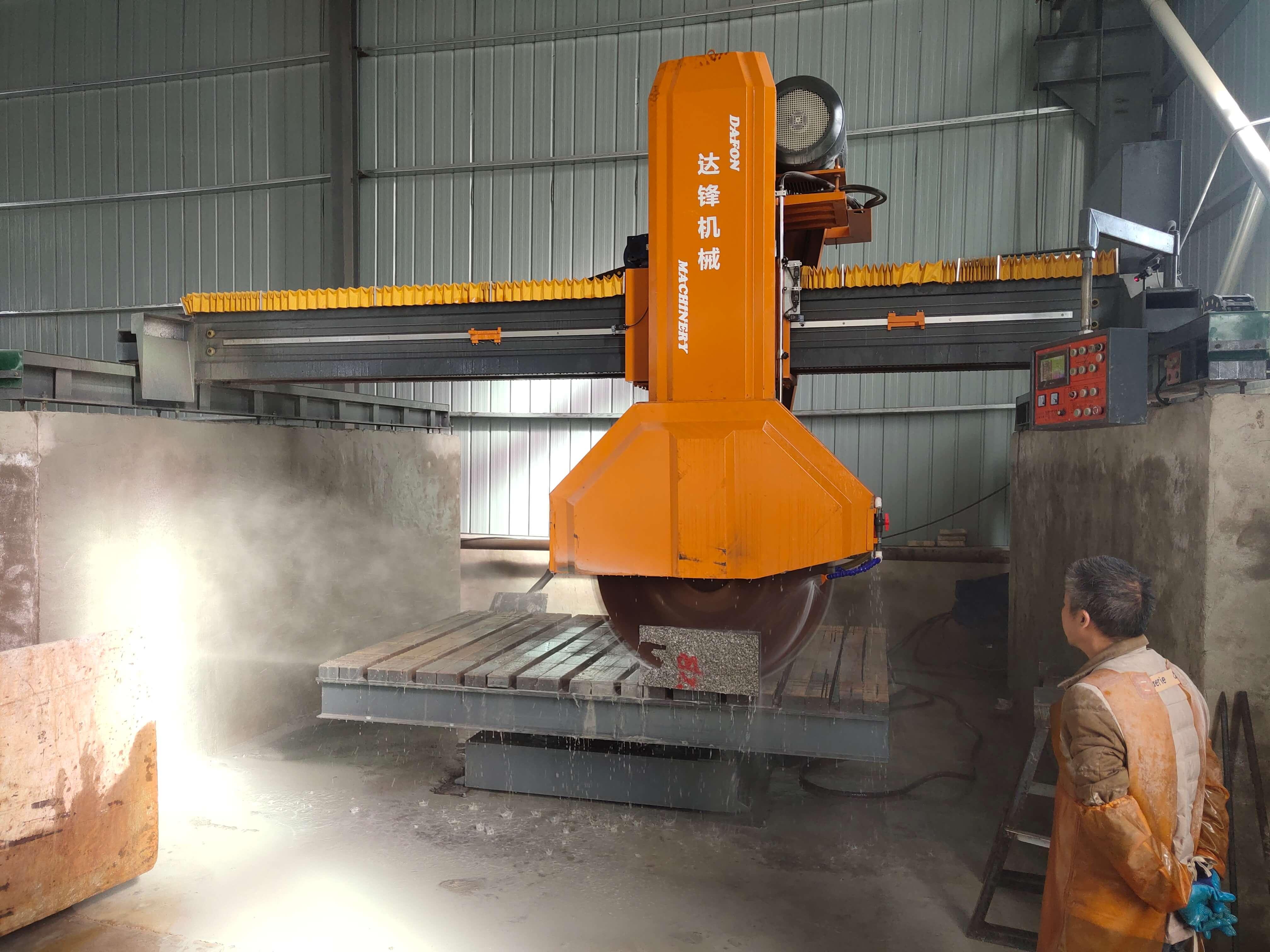 machine for cutting granite