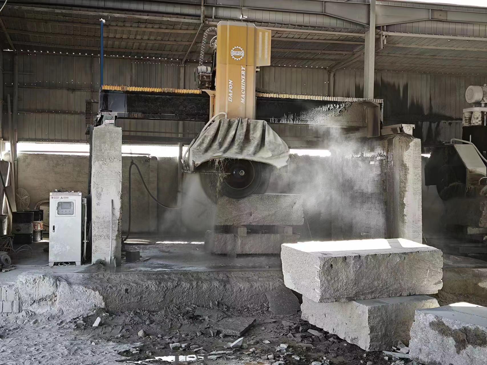 stone brick cutting machine