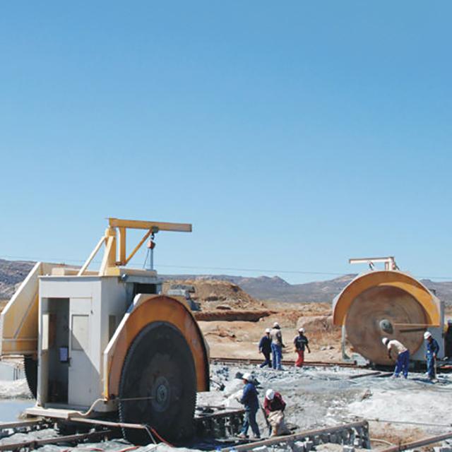 quarry stone cutting machine