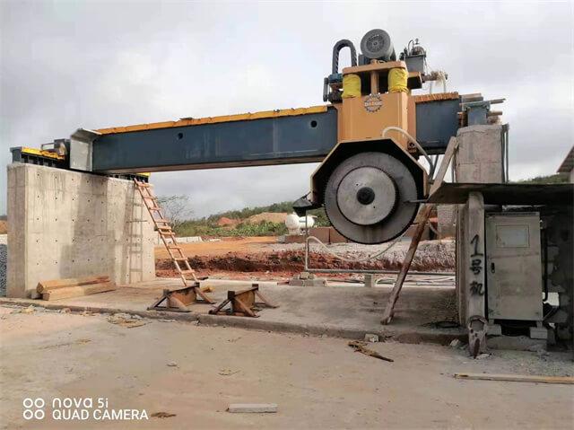 granite block cutting machine in Bangladesh