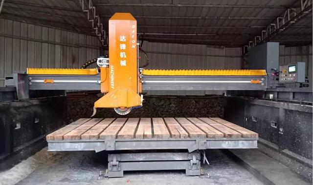 CNC granite saw