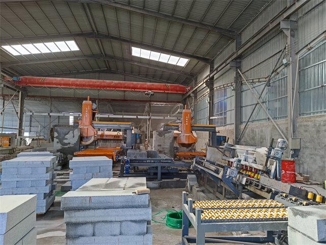 kerb stone cutting machine