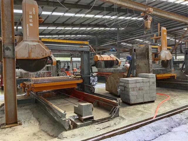 kerb stone cutting machine