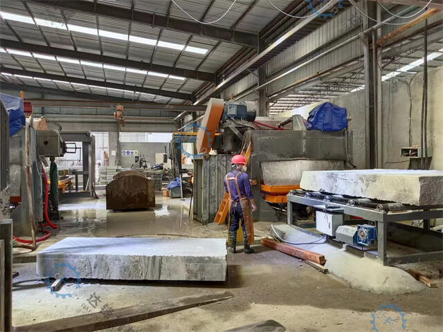 kerb stone cutting machine