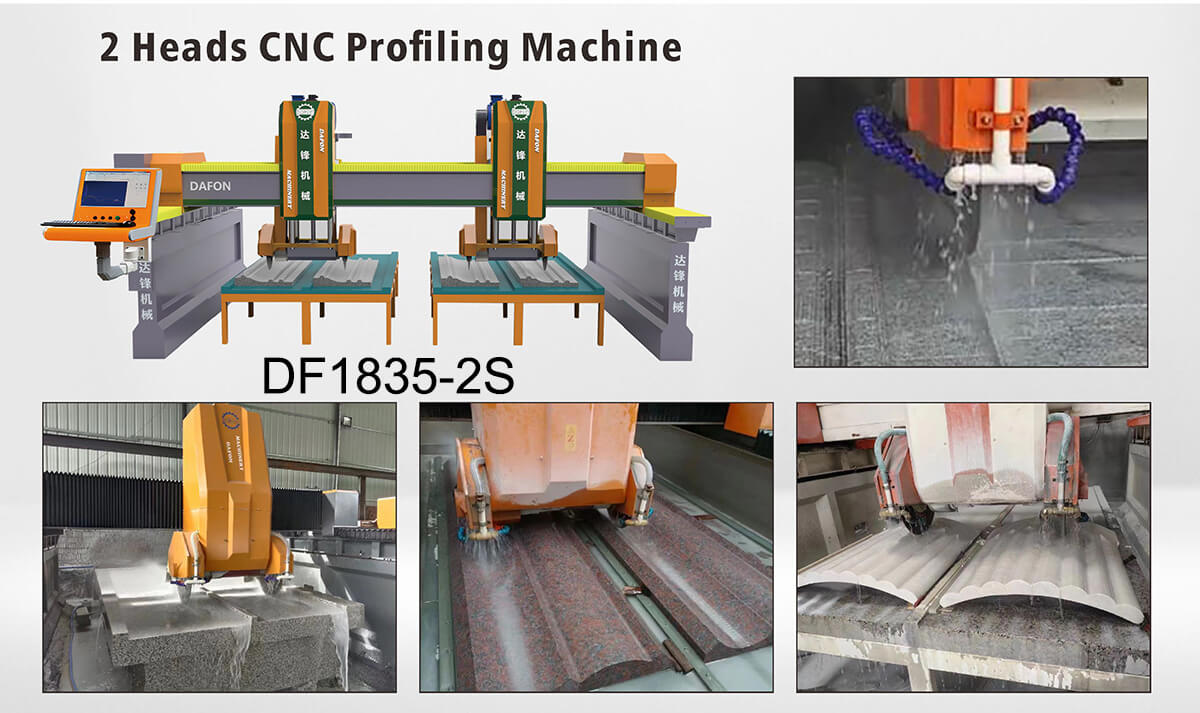 marble profiling machine