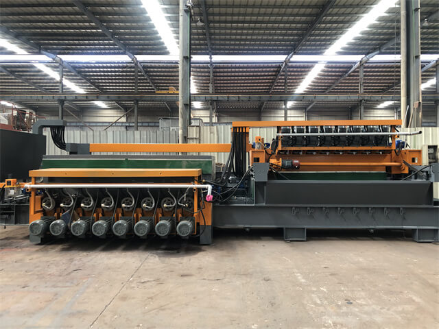 A Line Polishing Machine for Kerb stone