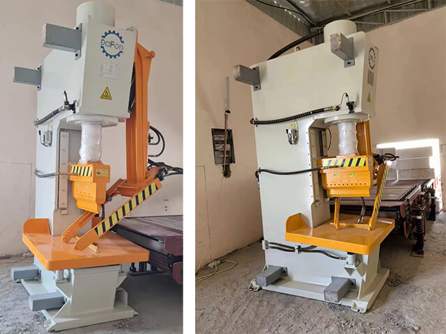 hydraulic stone splitting machine