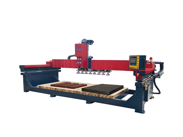 Multi-head bridge polishing machine