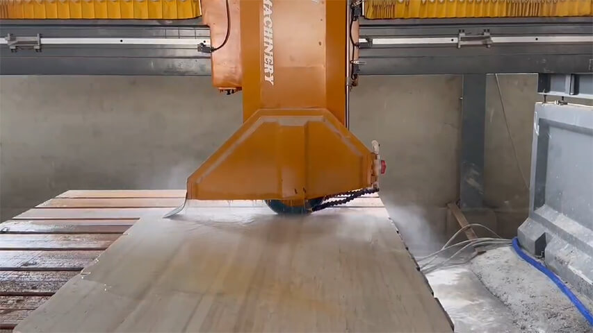 Precision and accuracy of the granite cutting machine