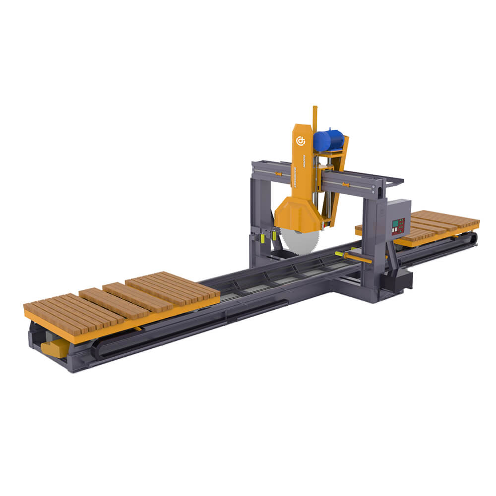 Kerbstone Edge Cutting Machine with Double Worktable