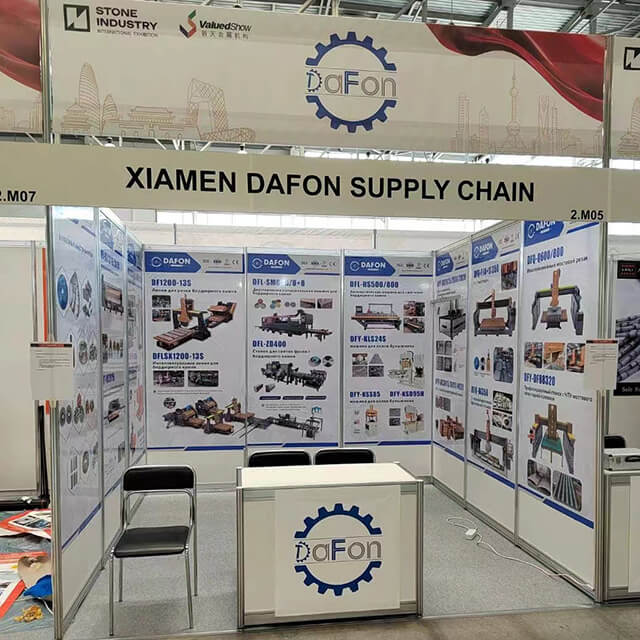 DAFON Machinery at the Moscow Stone Exhibition in Russia