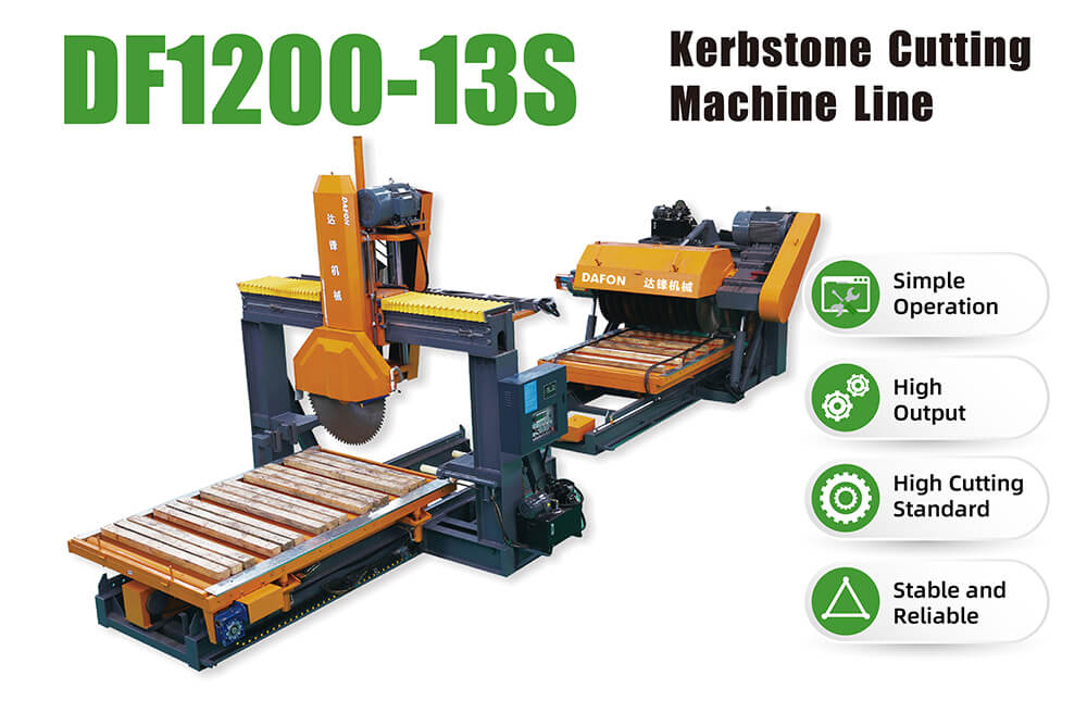Customize Kerbstone Cutting Machine Line