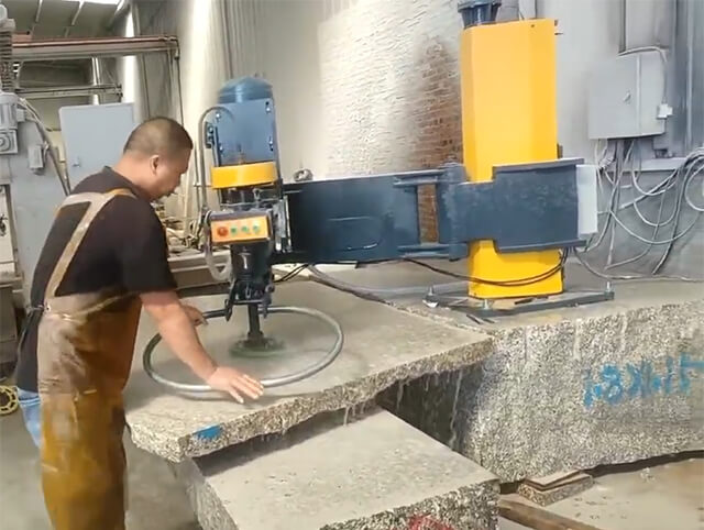 polishing machine for stone