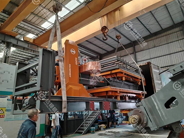 Cutter Machine Line for Cutting Kerb Stone in Finland