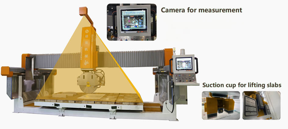 5 axis bridge saw