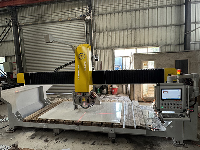 5 axis bridge saw