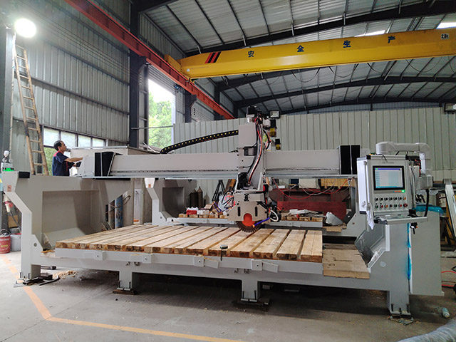 5 axis bridge saw